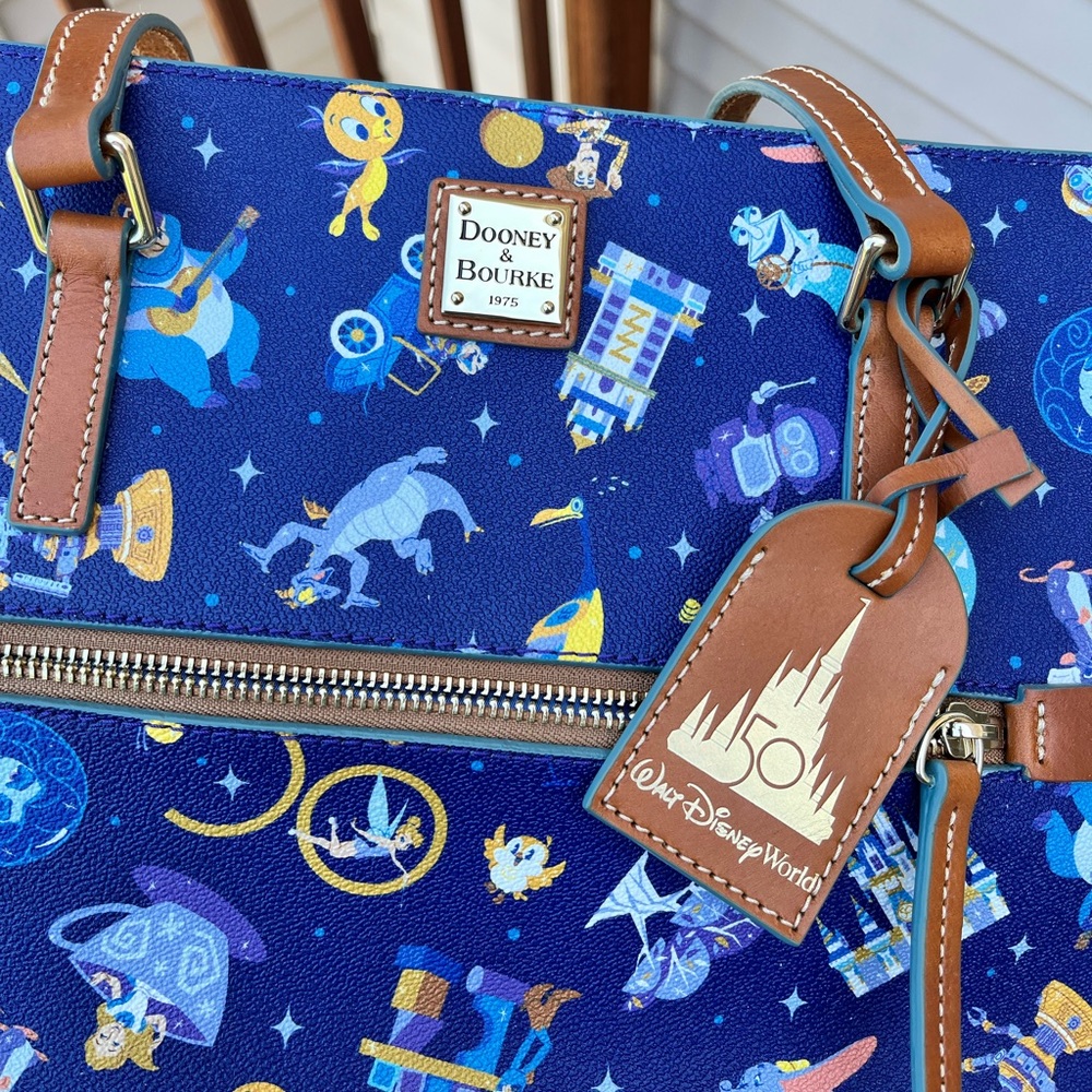 Walt Disney World 50th Anniversary Celebration Tote by Disney Dooney & Bourke